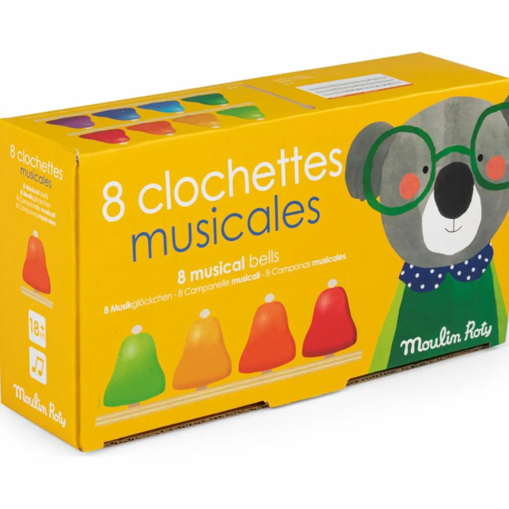 Outlet 8 clochettes musicales Les Popipop Instrument De Musique