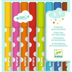 Hot 8 feutres pour les petits Dessin Et Peinture