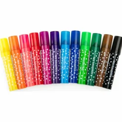 Discount 12 gros feutres pointes coniques Les Toupitis Dessin Et Peinture