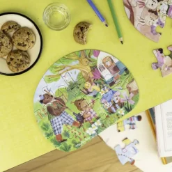 Sale 4 mini puzzles des repas Les Minouchkas (4x12 pièces) Puzzle