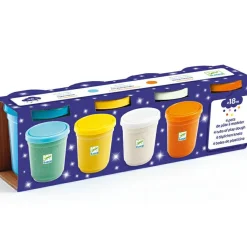 Online 4 pots de pâte à modeler pailletée Pâte À Modeler Et Accessoires