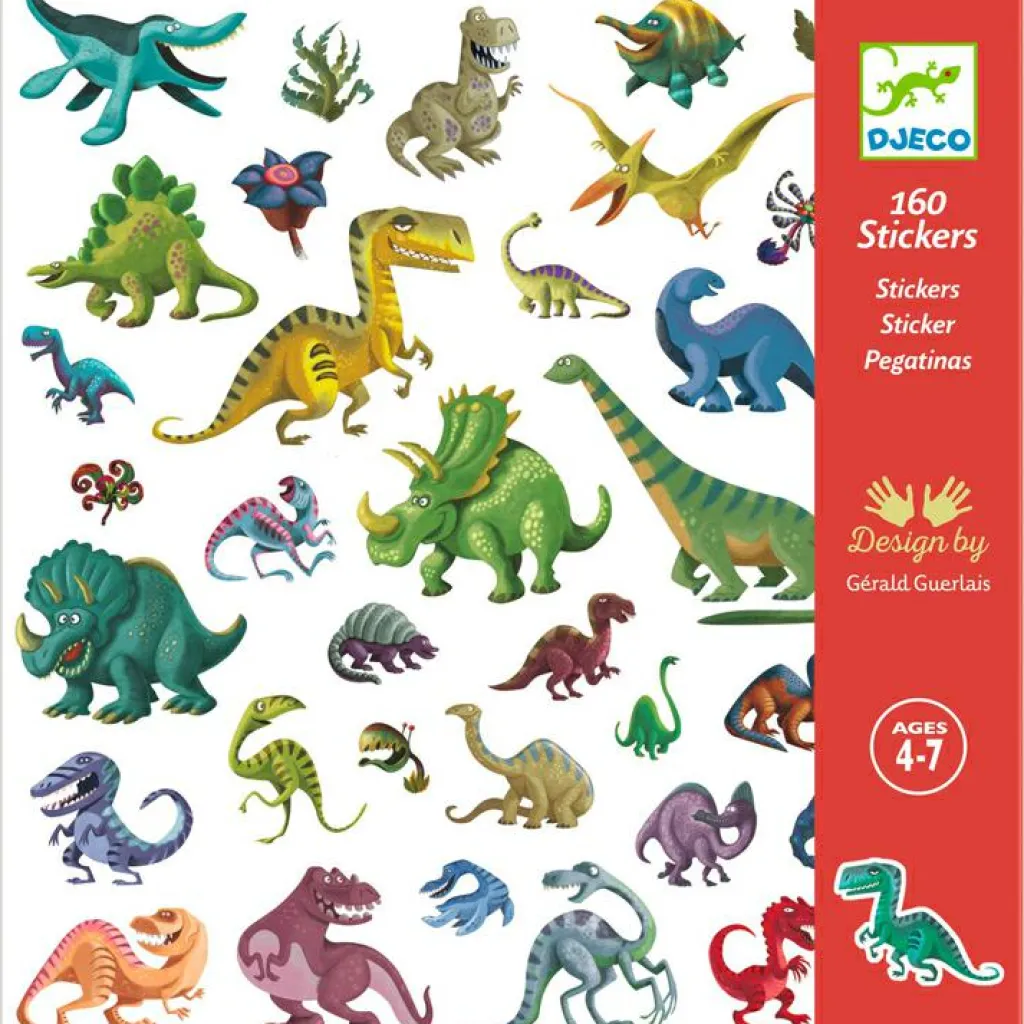 Online 160 stickers Dinosaures Activités Manuelles