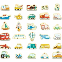 Aimants les moyens de transport Jeu Magnétique