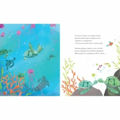 Album La petite tortue et l'océan Enfant Livre Enfant