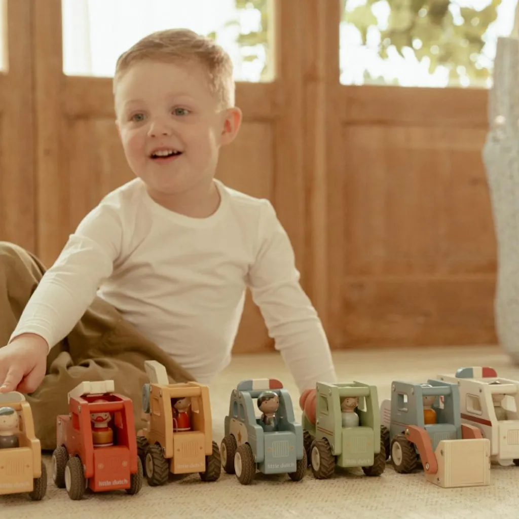 Ambulance en bois Petites Voitures, Véhicules Et Circuits