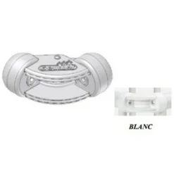 Best Angle de parc Lucilee blanc Parc Bébé Et Accessoires