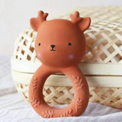 New Anneau de dentition Cerf Jouet / Anneau De Dentition