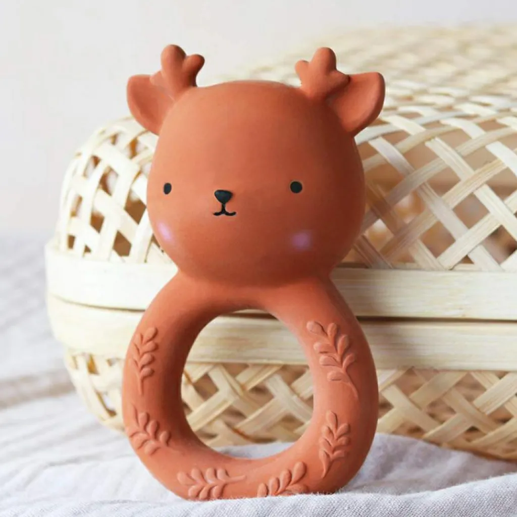 New Anneau de dentition Cerf Jouet / Anneau De Dentition