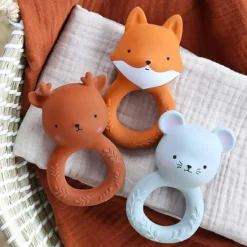 New Anneau de dentition Cerf Jouet / Anneau De Dentition