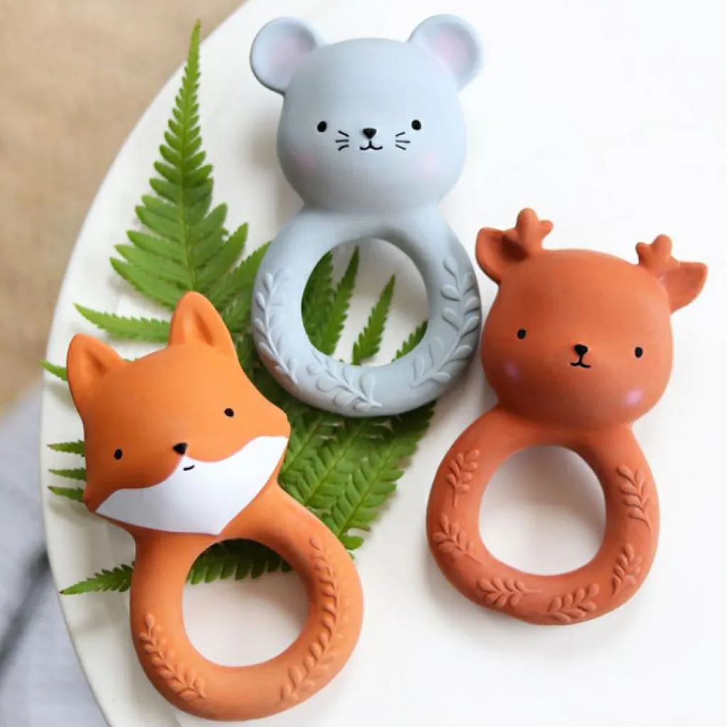 New Anneau de dentition Cerf Jouet / Anneau De Dentition
