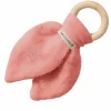 Discount Anneau de dentition en bois Rose corail (personnalisable) Jouet / Anneau De Dentition