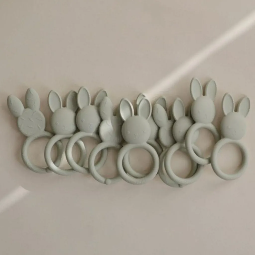 Best Anneau de dentition en silicone Bunny Jouet / Anneau De Dentition