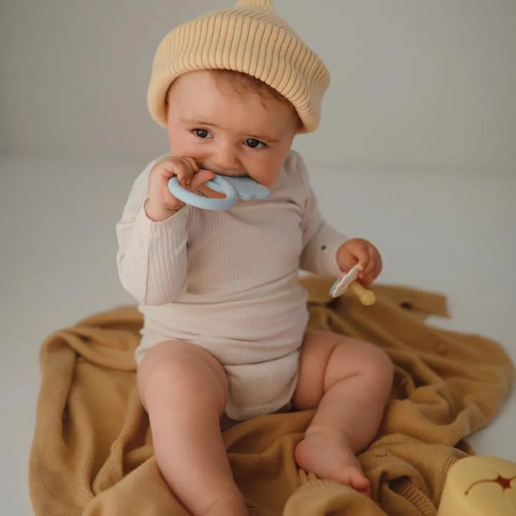 New Anneau de dentition en silicone Éléphant Jouet / Anneau De Dentition