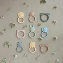 New Anneau de dentition en silicone Éléphant Jouet / Anneau De Dentition
