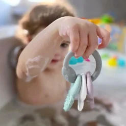 Anneau de dentition en silicone clés Jouet / Anneau De Dentition