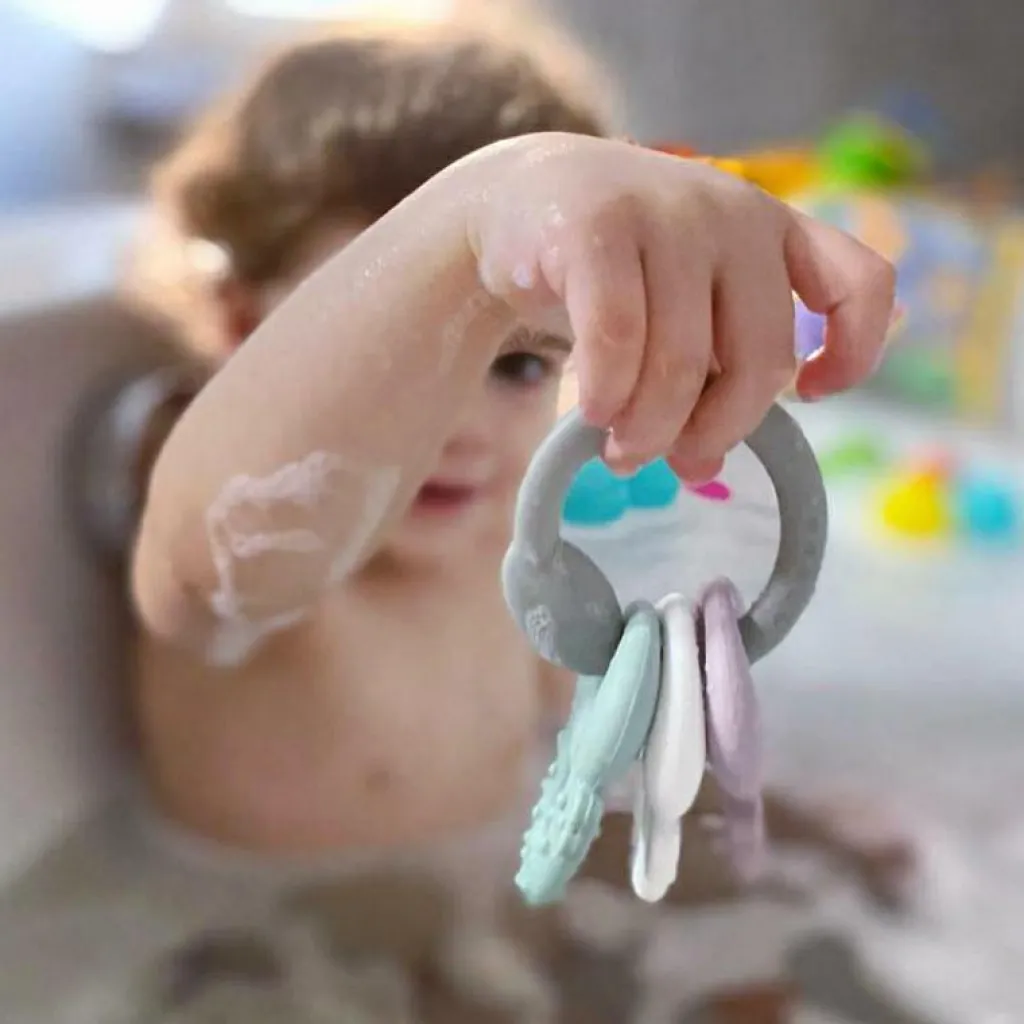 Anneau de dentition en silicone clés Jouet / Anneau De Dentition