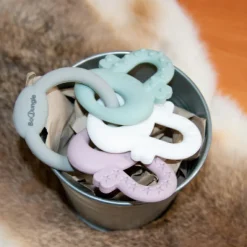 Anneau de dentition en silicone clés Jouet / Anneau De Dentition