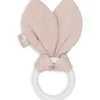 Outlet Anneau de dentition en silicone Bunny Ears Wild Rose Jouet / Anneau De Dentition