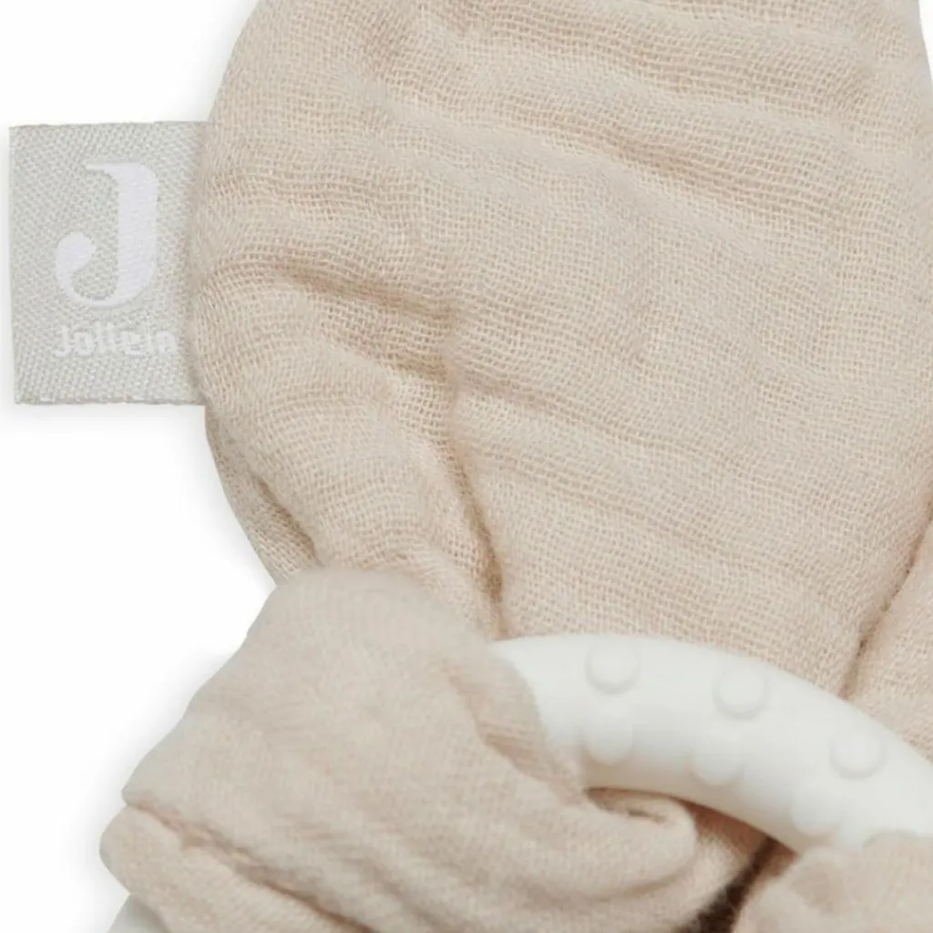 Online Anneau de dentition en silicone Bunny Ears Nougat Jouet / Anneau De Dentition