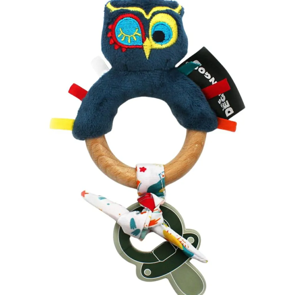Sale Anneau de dentition en silicone Astros le Hibou Jouet / Anneau De Dentition