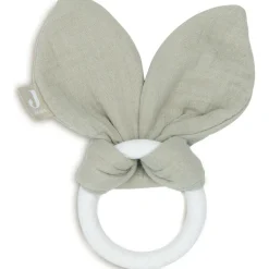 Hot Anneau de dentition en silicone Bunny Ears Olive Green Jouet / Anneau De Dentition