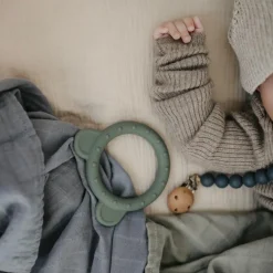 Outlet Anneau de dentition en silicone Bear Dried thyme Jouet / Anneau De Dentition