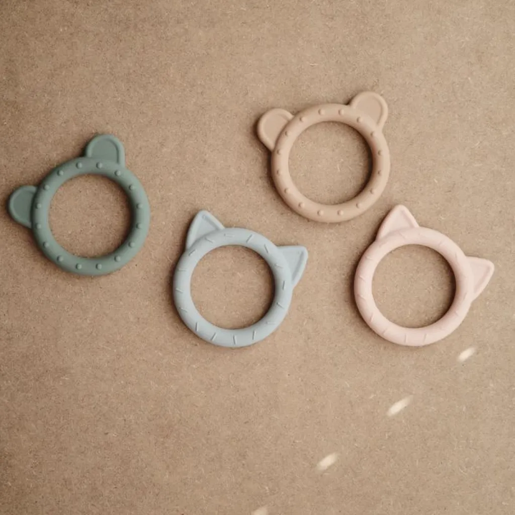 Outlet Anneau de dentition en silicone Bear Dried thyme Jouet / Anneau De Dentition