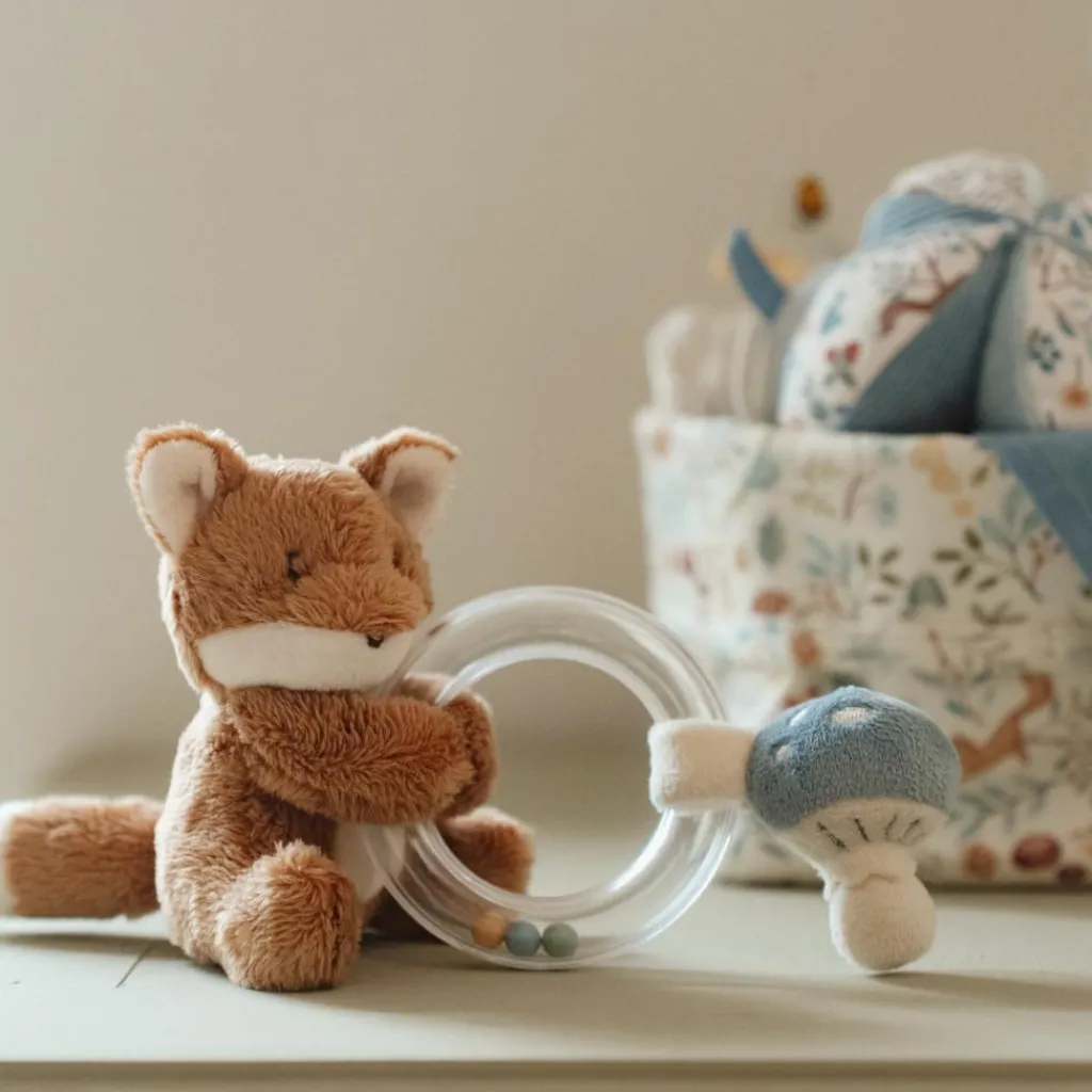 Discount Anneau hochet renard Forest Friends Hochet