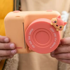 Appareil photo avec impressions Zoo Print Fox Enfant Appareil Photo Enfant