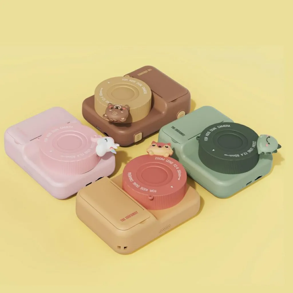 Appareil photo avec impressions Zoo Print Fox Enfant Appareil Photo Enfant