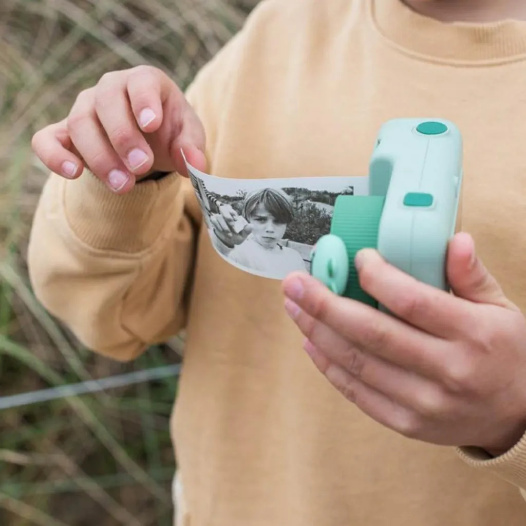 Discount Appareil photo avec impressions Zoo Print Dino Green Enfant Appareil Photo Enfant