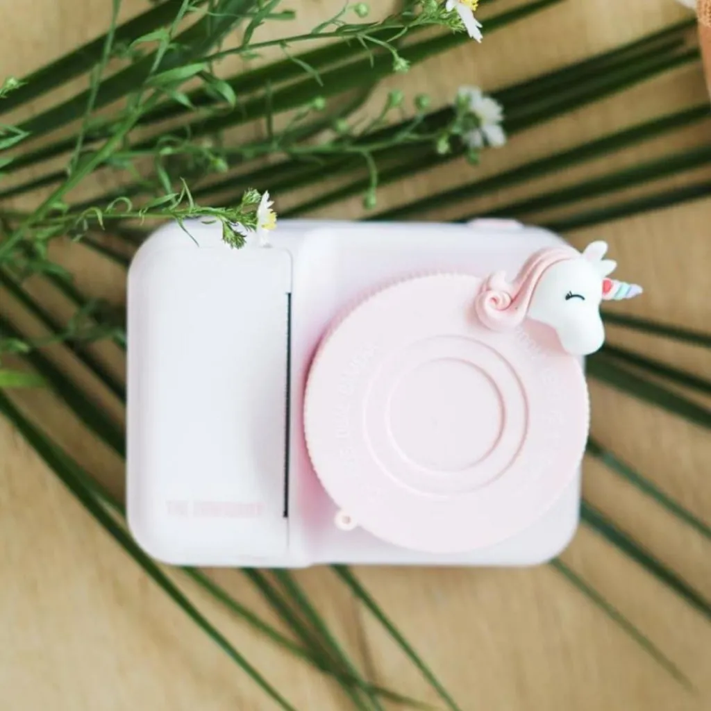 New Appareil photo avec impressions Zoo Print Unicorn Enfant Appareil Photo Enfant