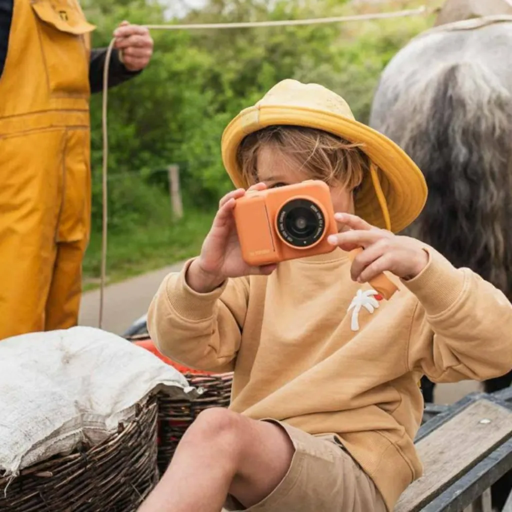 Outlet Appareil photo avec impressions Zoo Print Bear Enfant Appareil Photo Enfant