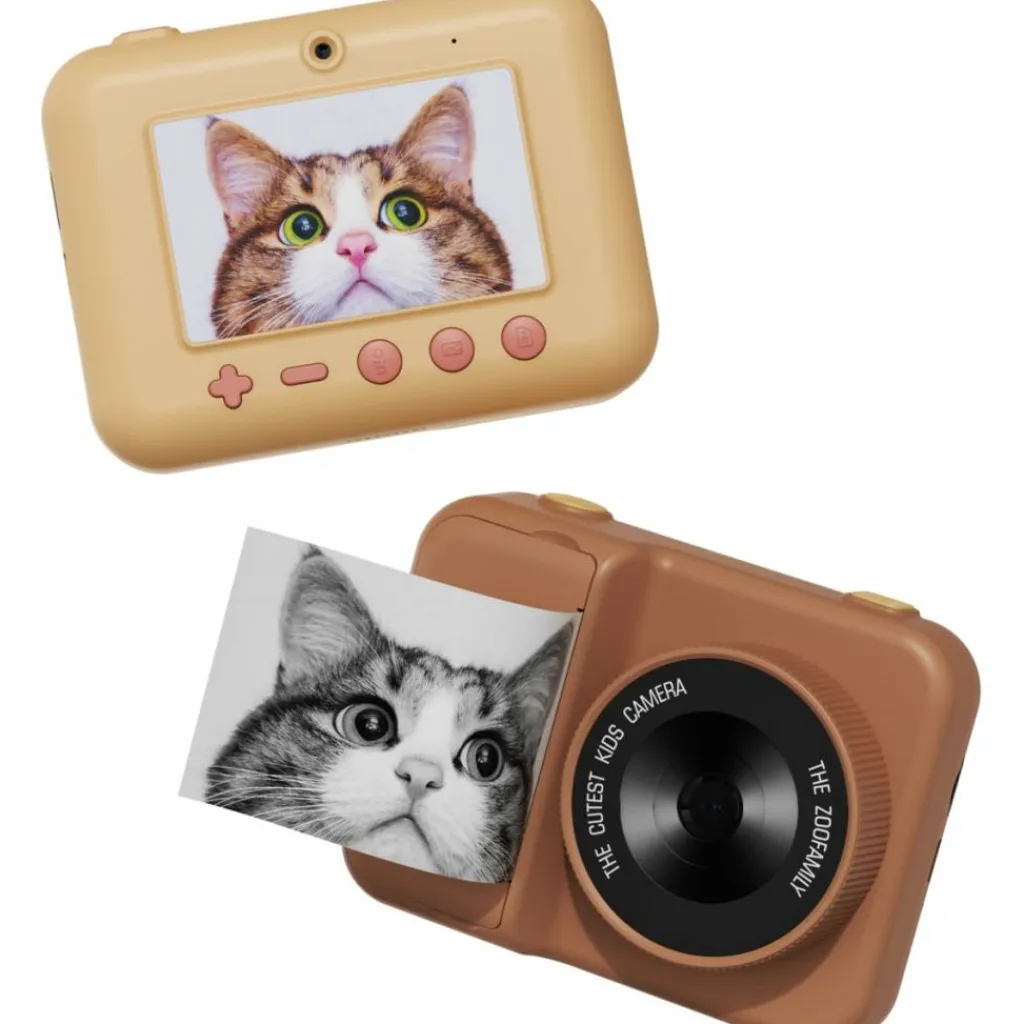 Outlet Appareil photo avec impressions Zoo Print Bear Enfant Appareil Photo Enfant