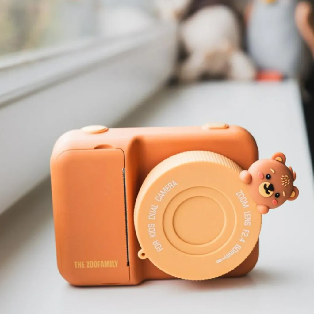 Outlet Appareil photo avec impressions Zoo Print Bear Enfant Appareil Photo Enfant