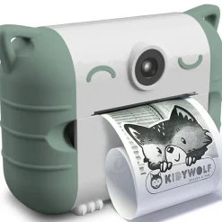 Appareil photo instantané avec impression thermique - Vert Kidyprint Enfant Appareil Photo Enfant