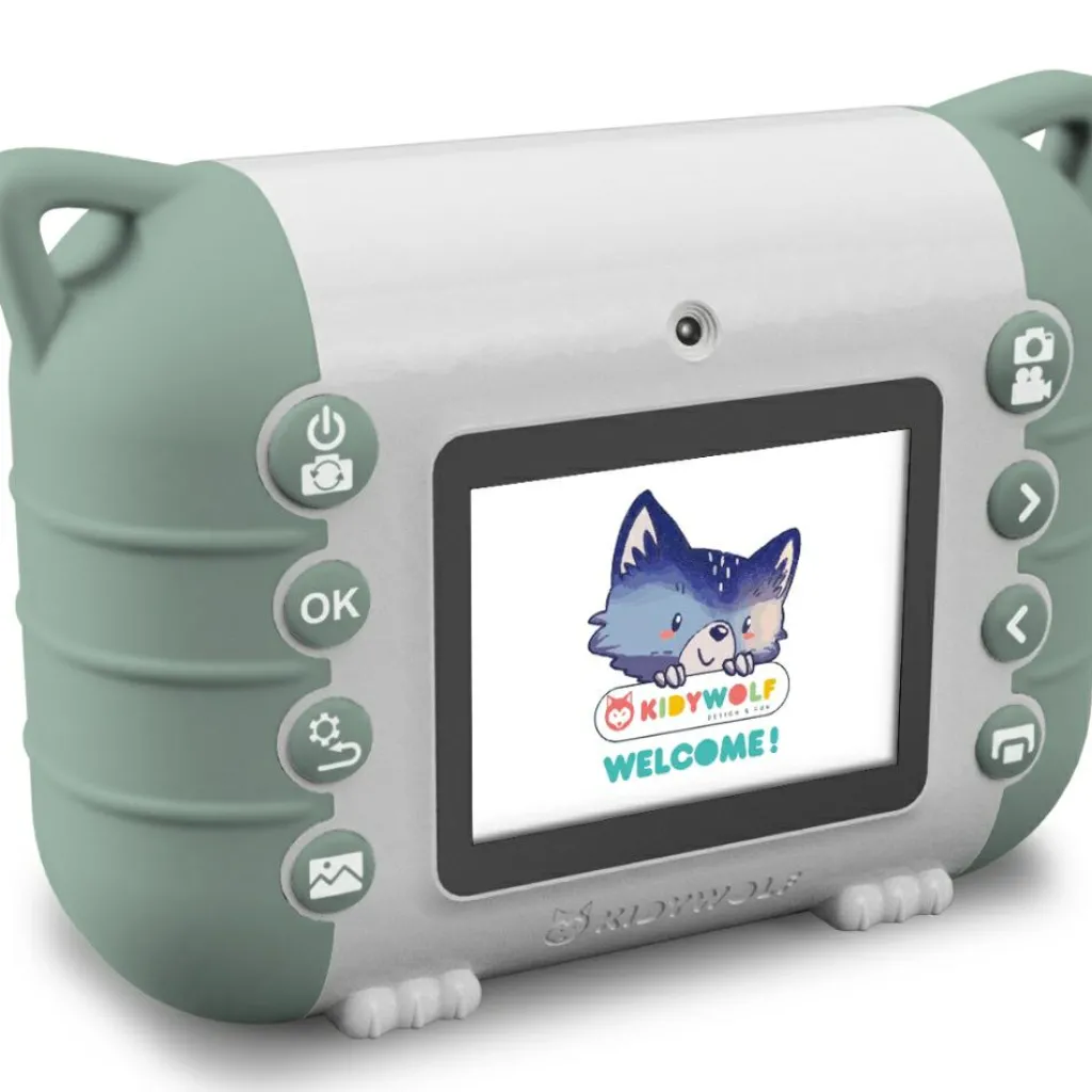 Appareil photo instantané avec impression thermique - Vert Kidyprint Enfant Appareil Photo Enfant
