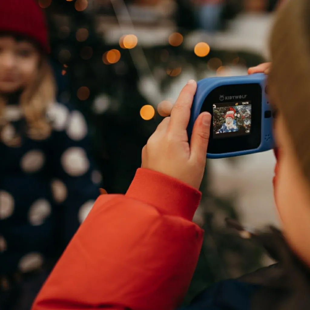 New Appareil photo numérique et vidéo Kidycam Waterproof bleu - Reconditionné Enfant Appareil Photo Enfant