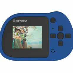 New Appareil photo numérique et vidéo Kidycam Waterproof bleu - Reconditionné Enfant Appareil Photo Enfant