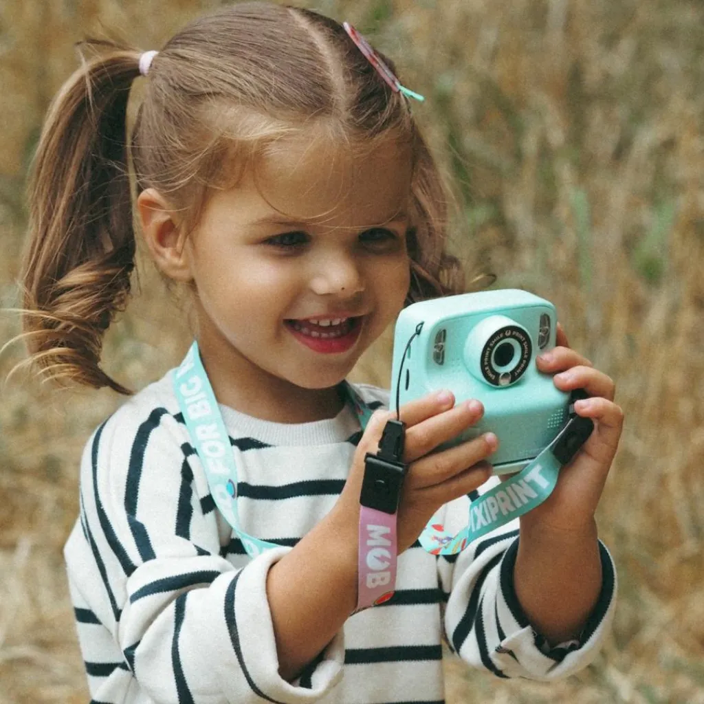 Sale Appareil photo PixiPrint Turquoise Enfant Appareil Photo Enfant