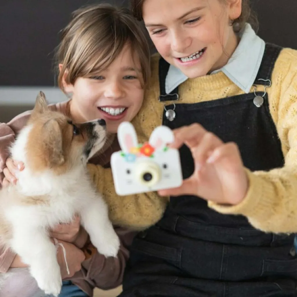 Online Appareil photo Zoo Friends Rabbit Flower Enfant Appareil Photo Enfant