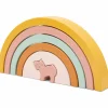 Sale Arc-en-ciel à empiler en bois Mrs. Cat Jouet À Empiler