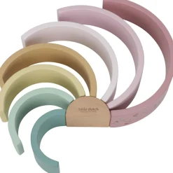 Sale Arc-en-ciel en bois FSC Fairy Garden Jouet À Empiler