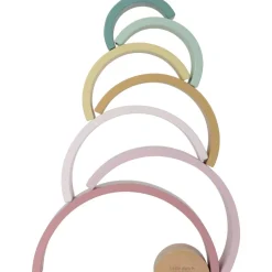 Sale Arc-en-ciel en bois FSC Fairy Garden Jouet À Empiler