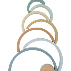 Online Arc-en-ciel en bois FSC Forest Friends Jouet À Empiler