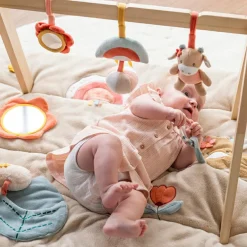 New Arche d'activités en bois Mila, Zoé et Lana Arche De Jeux