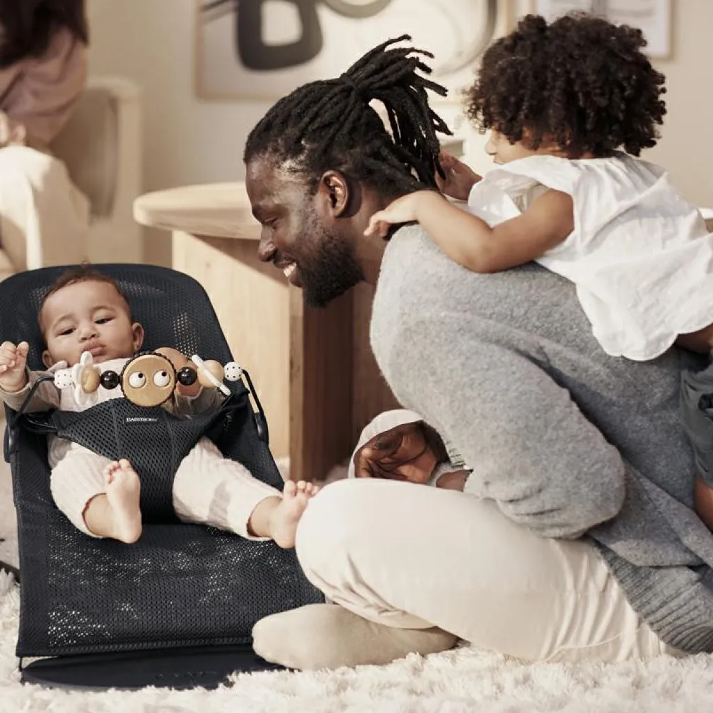 Hot Arche de jeux pour transat Yeux espiègles noir et blanc Accessoires Transat