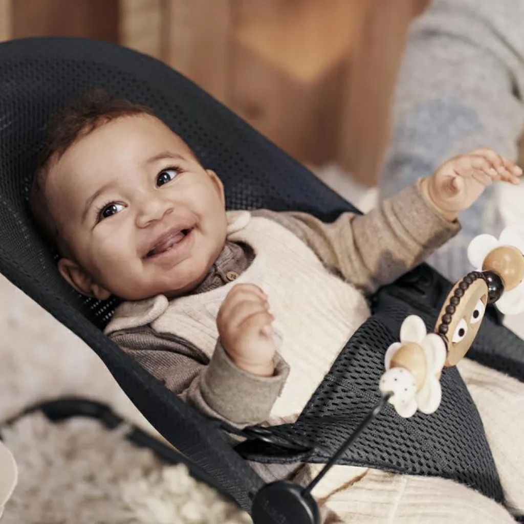 Hot Arche de jeux pour transat Yeux espiègles noir et blanc Accessoires Transat