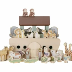Clearance Arche de Noé en bois (30 pièces) Maison De Poupée Et Univers De Jeu