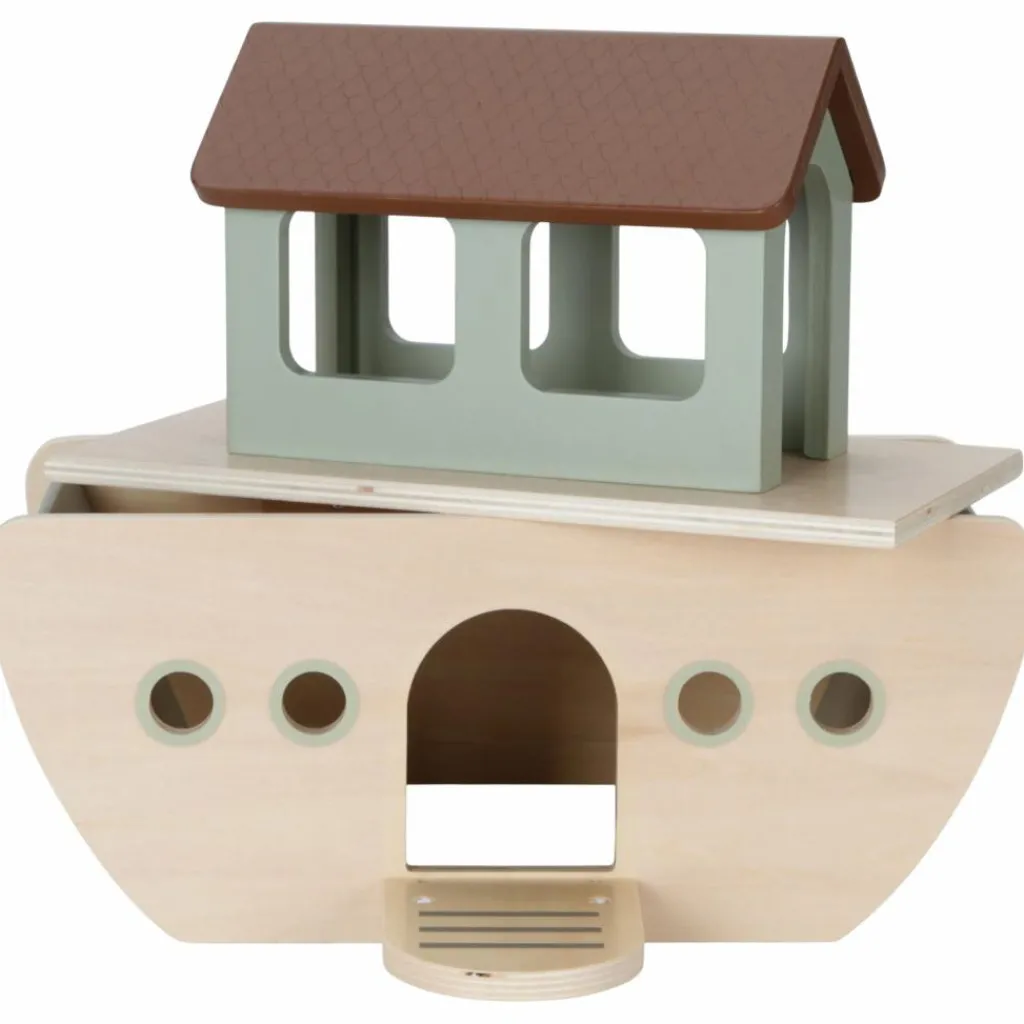 Clearance Arche de Noé en bois (30 pièces) Maison De Poupée Et Univers De Jeu